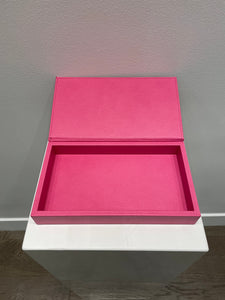 Leather Storage Boxes